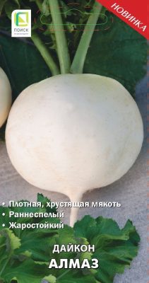 Сорт дайкона «Алмаз» Сорт дайкона «Алмаз»