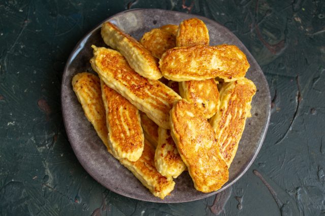 Домашние сосиски из куриного филе готовы Домашние сосиски из куриного филе готовы