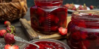 Густое варенье из клубники с агар-агаром - Варенья и джемы Густое варенье из клубники с агар-агаром