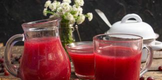 Ароматный кисель из крыжовника