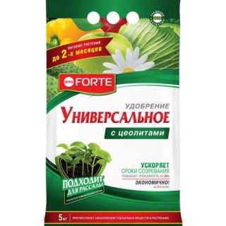 Универсальное удобрение «Bona Forte с цеолитами» Универсальное удобрение «Bona Forte с цеолитами»