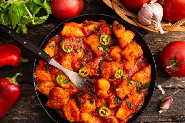 Чахохбили из курицы — простой рецепт за 30 минут