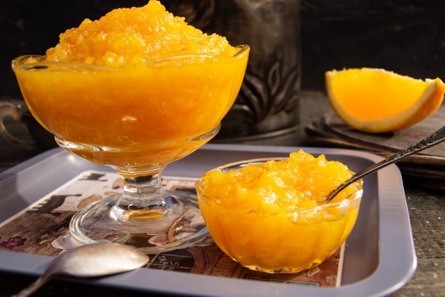 Домашний мармелад из апельсина