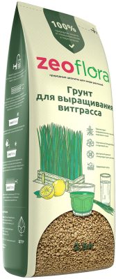 Влагосберегающий грунт для выращивания витграсса «ЦеоФлора» Влагосберегающий грунт для выращивания витграсса «ЦеоФлора»