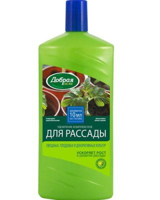 Удобрение для рассады овощных, плодовых и декоративных культур «Добрая сила» Удобрение для рассады овощных, плодовых и декоративных культур «Добрая сила»
