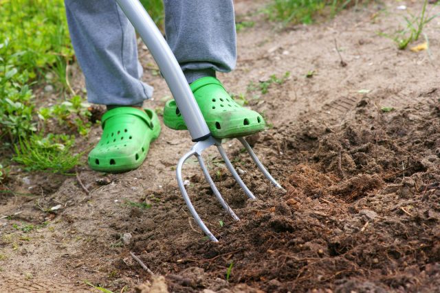Садовые вилы — эффективный инструмент для переворачивания почвы