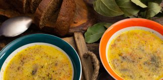 Грибной суп-пюре с шампиньонами