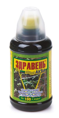 «Здравень аква» для рассады — жидкое комплексное органоминеральное удобрение «Здравень аква» для рассады — жидкое комплексное органоминеральное удобрение