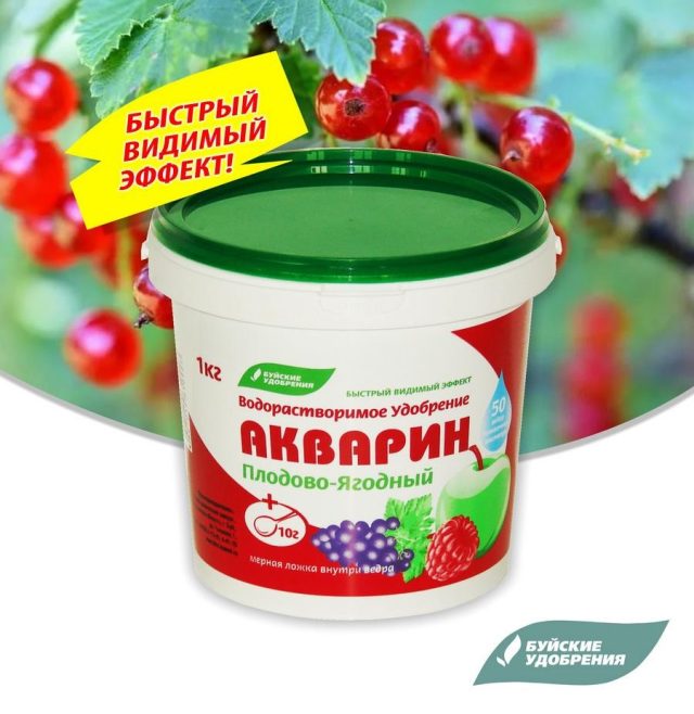 Водорастворимое комплексное минеральное удобрение Акварин "Плодово-ягодный" Водорастворимое комплексное минеральное удобрение Акварин "Плодово-ягодный"