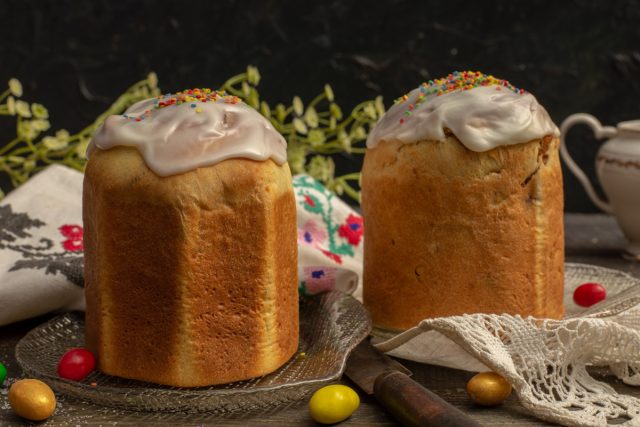 Кулич пасхальный — пышный и высокий Кулич пасхальный — пышный и высокий