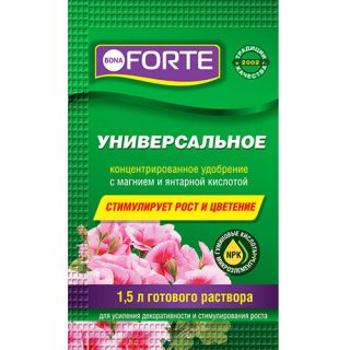Универсальное органо-минеральное удобрение «Bona Forte» Универсальное органо-минеральное удобрение «Bona Forte»