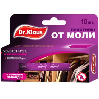 Пластины от моли «Dr.Klaus» Пластины от моли «Dr.Klaus»
