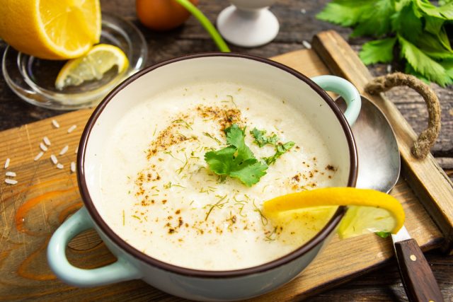 Авголемоно – греческий куриный суп Авголемоно – греческий куриный суп