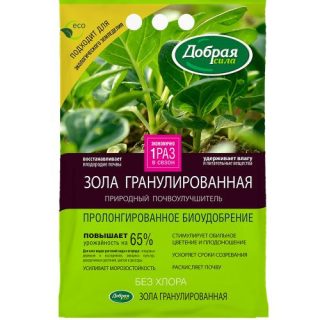 Гранулированная зола «Добрая сила»
