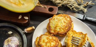 Драники из кабачков с геркулесом