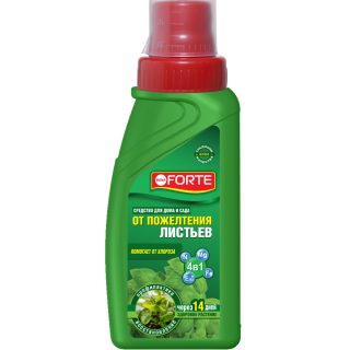 Средство от пожелтения листьев Bona Forte Средство от пожелтения листьев Bona Forte
