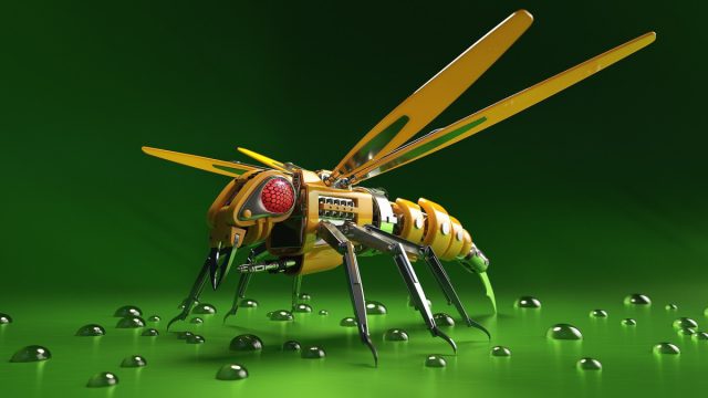 Инженеры создали уникального робота-пчелу, способного летать как настоящее насекомое. 