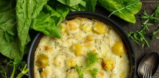 Запеченный картофель с фенхелем в духовке