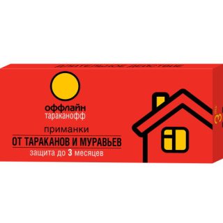Компактный контейнер с токсичной для тараканов приманкой Компактный контейнер с токсичной для тараканов приманкой