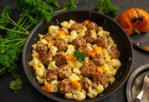 Митболы с цветной капустой в духовке