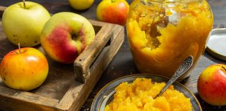 Джем из тыквы с апельсинами и яблоками