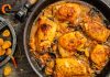 Куриные бедра с черносливом и курагой
