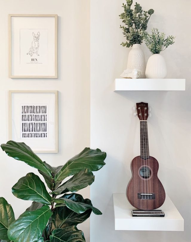 Укулеле - не только музыкальный инструмент, но и полноценный элемент декора