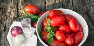 Гибрид томата «F1 Марина» для настоящих ценителей вкуса и домашних заготовок