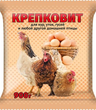 Крепковит для кур и птицы содержит большое количество кальция и фосфора, необходимых для поддержания здорового состояния животных Крепковит для кур и птицы содержит большое количество кальция и фосфора, необходимых для поддержания здорового состояния животных