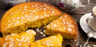 Апельсиновый манник на сыворотке