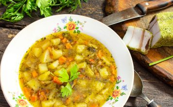 Картофельный суп по-немецки Картофельный суп по-немецки