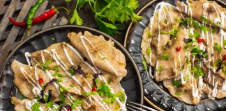 Вареники с мясом