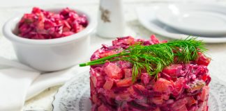 Салат «Барби» из свеклы