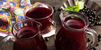 Кисель из черной смородины