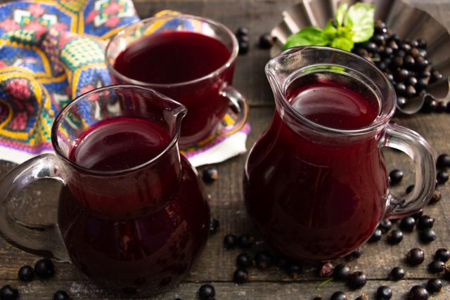 Кисель из черной смородины Кисель из черной смородины