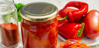 Лечо из моркови с перцем и помидорами