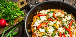 Морковная пицца без муки