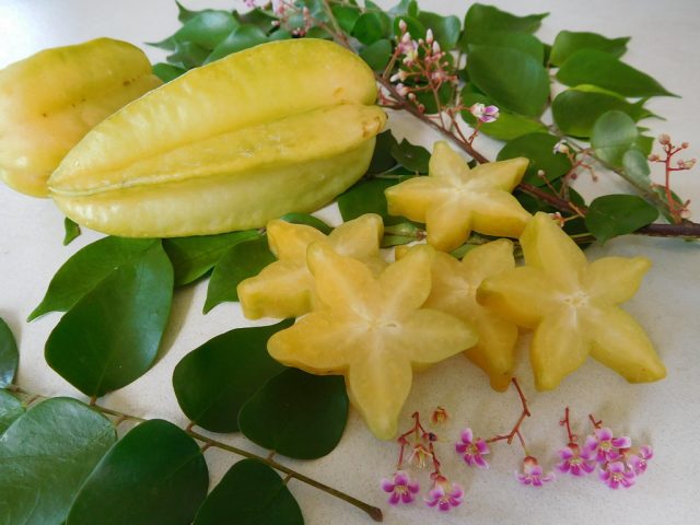 У карамболы сложный терпкий кисло-сладкий вкус, включающий нотки груши, апельсина, зеленого винограда, сливы, ананаса и лимона. У карамболы сложный терпкий кисло-сладкий вкус, включающий нотки груши, апельсина, зеленого винограда, сливы, ананаса и лимона.
