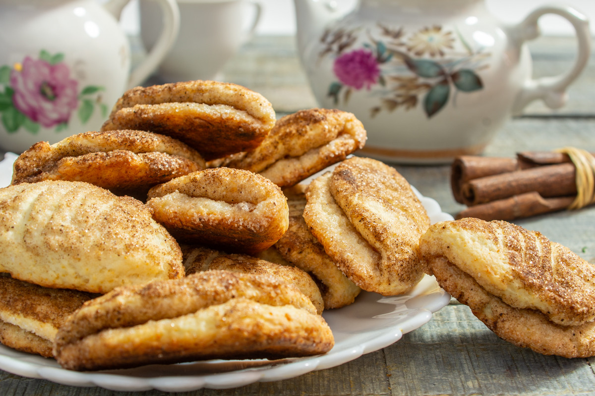 Печенье из творога с корицей