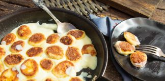 Сырники с заварным кремом
