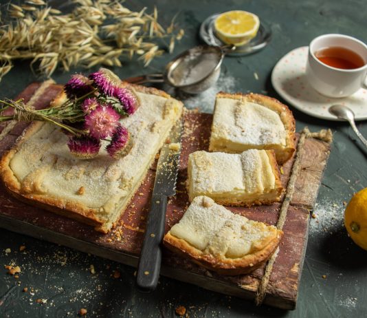 Творожный пирог на растительном масле без яиц - Постные блюда Творожный пирог на растительном масле без яиц