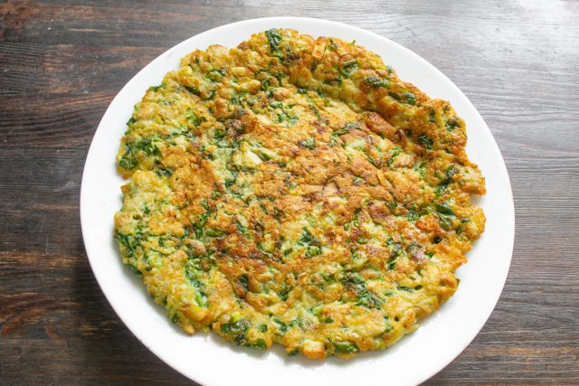 Овсяноблин с грибами и шпинатом подаем на стол теплым. Приятного аппетита! Овсяноблин с грибами и шпинатом подаем на стол теплым. Приятного аппетита!