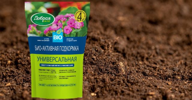 Такой перегной, обогащённый гуматами, аминокислотами и полезными микроорганизмами, является основой био-активной подкормки Универсальная Добрая сила.