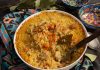 Рассыпчатый плов с курицей в духовке