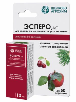 «Эсперо, КС» это высокоэффективный препарат на основе имидаклоприда и альфа-циперметрина. «Эсперо, КС» это высокоэффективный препарат на основе имидаклоприда и альфа-циперметрина.