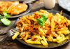 Картошка жареная с морковью и луком