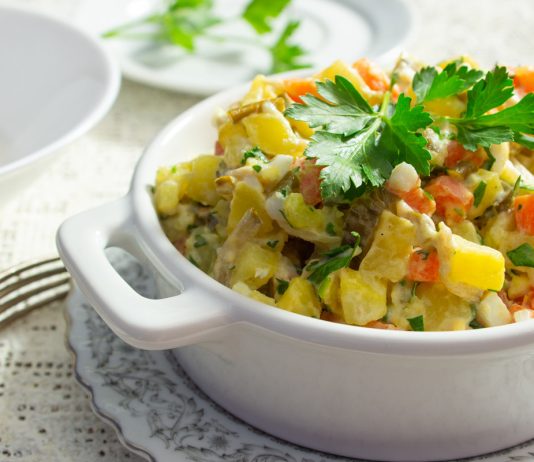 Лучший салат из картофеля