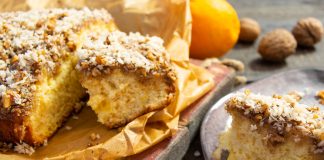Апельсиновый торт с орехами - Рецепты Апельсиновый торт с орехами