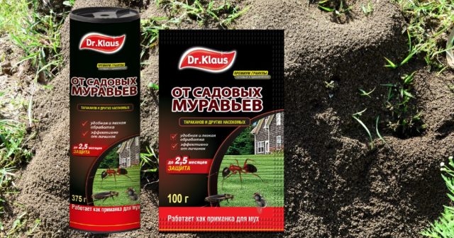 И здесь проще взять гранулы Dr.Klaus от муравьёв, которые работают до 2-х месяцев и так же прекрасно истребляют насекомых.