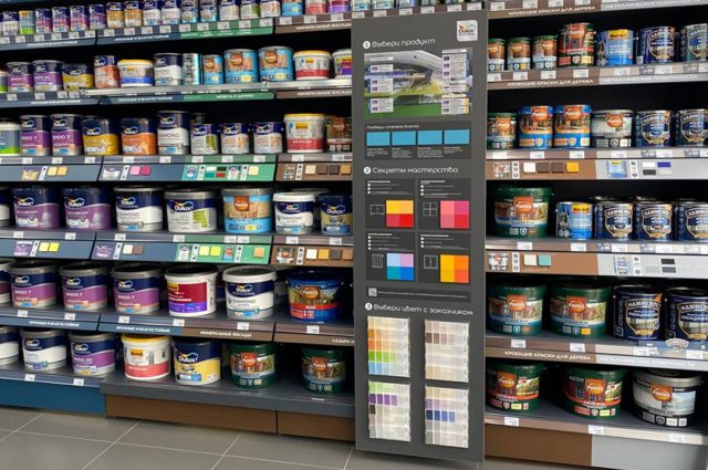 Нюансы при колеровке краски для внутренних помещений